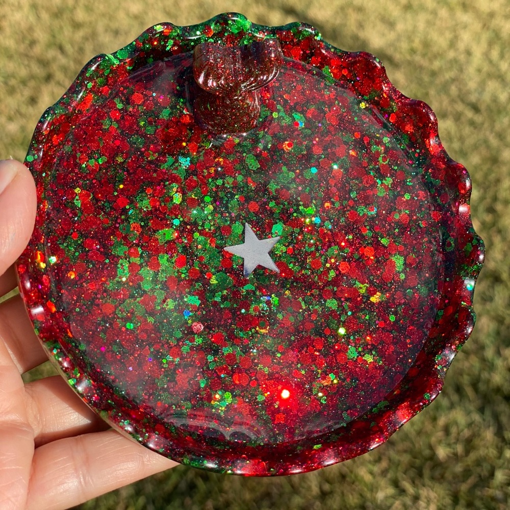 Gorgeous Christmas 🎄 and mermaid 🧜‍♀️ theme dish